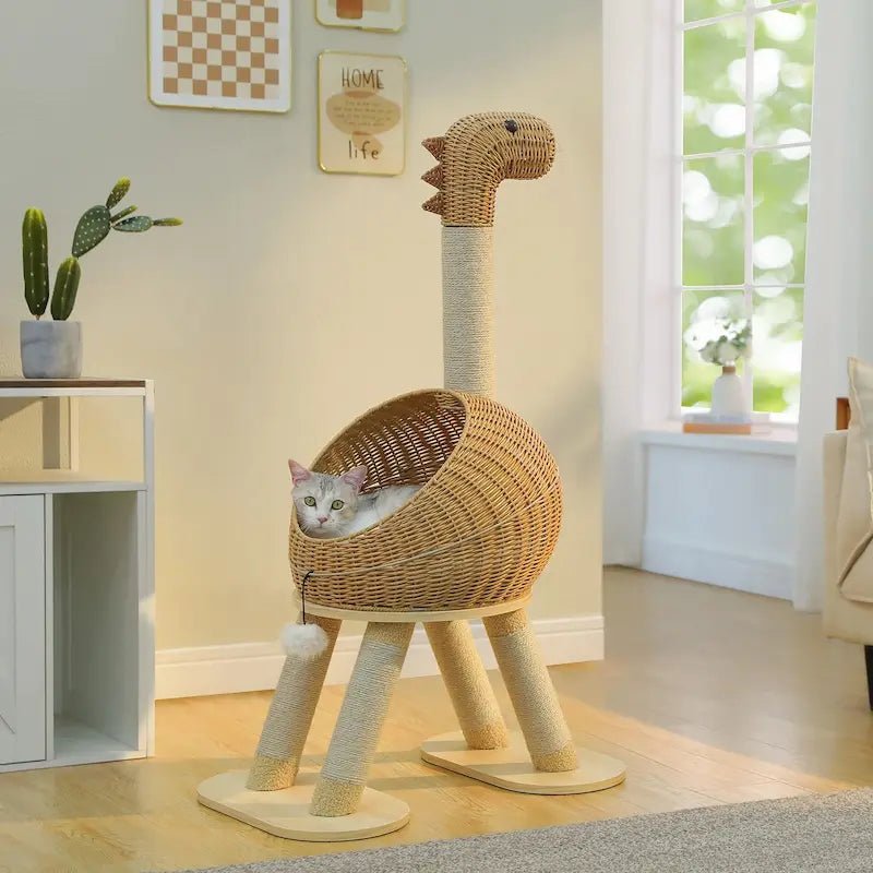 Arbre à chat dinosaure - Design ludique | DinoCat