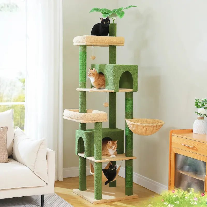Arbre à chat XXL multi-niveaux - Ultra stable | FeliHome