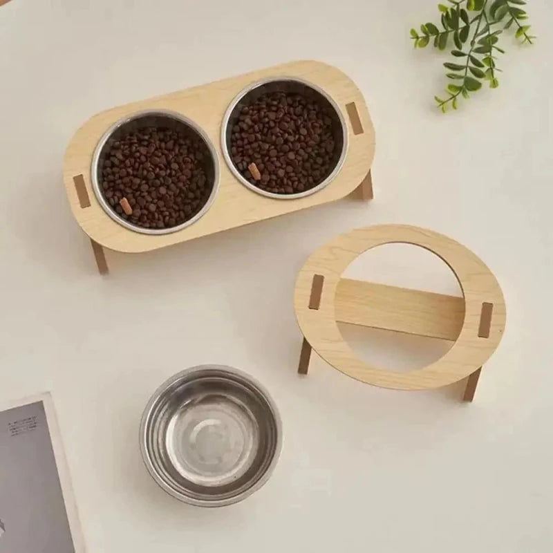 Gamelle chat surélevée - Posture idéale | LiftBowl