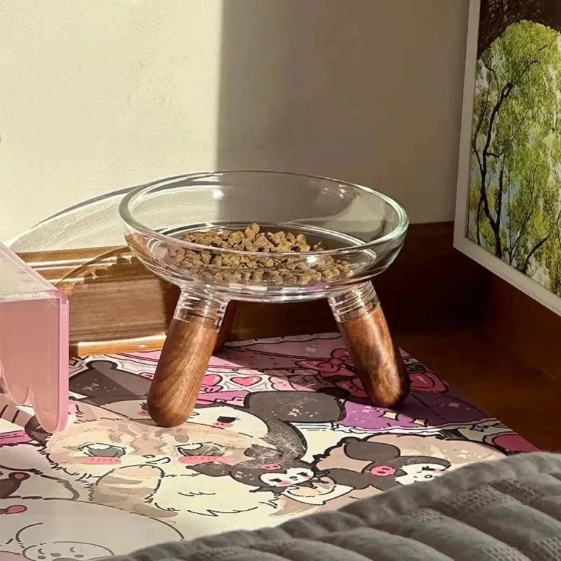 Gamelle en verre pour chat - Design & propreté | ZenGlass
