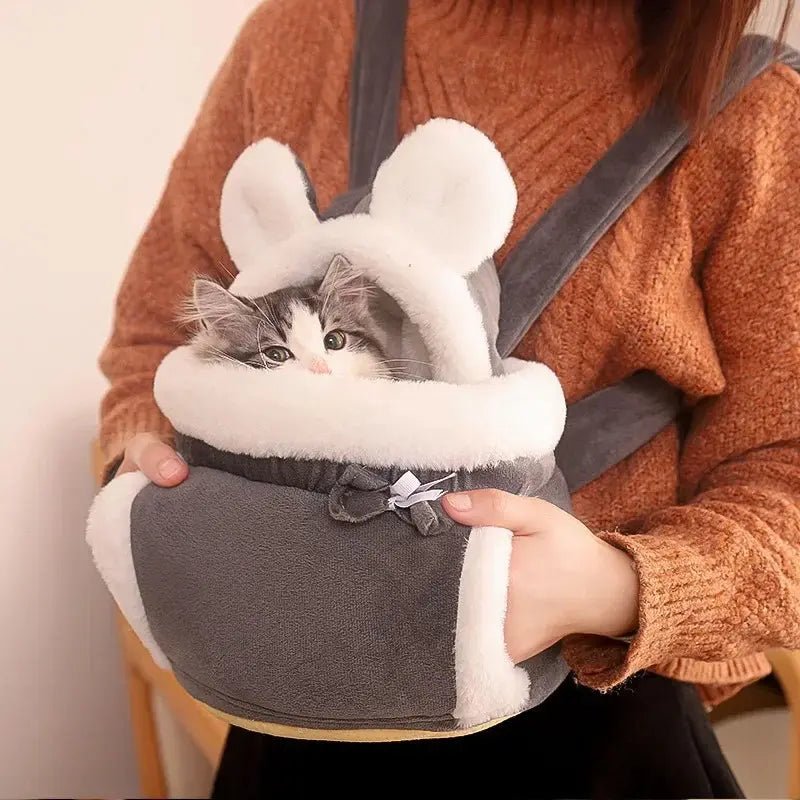 Sac ventral pour chat - Chaleur & confort | Veloo